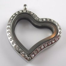 stainless steel charm lockets